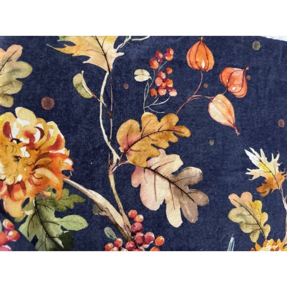 Maison D' Hermine Birds 54X74 Tablecloth Blue Kelim Infinity 100% Cotton Floral - Picture 9 of 9